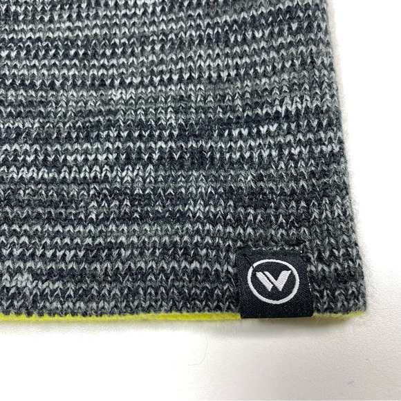 Accessory Innovations Reversible Heather Gray/neon yellow Beanie - Picture 2 of 8